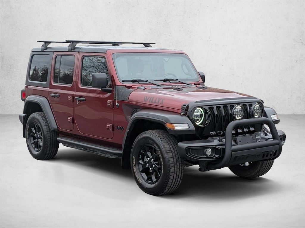 Used 2021 Jeep Wrangler Unlimited Willys SUV