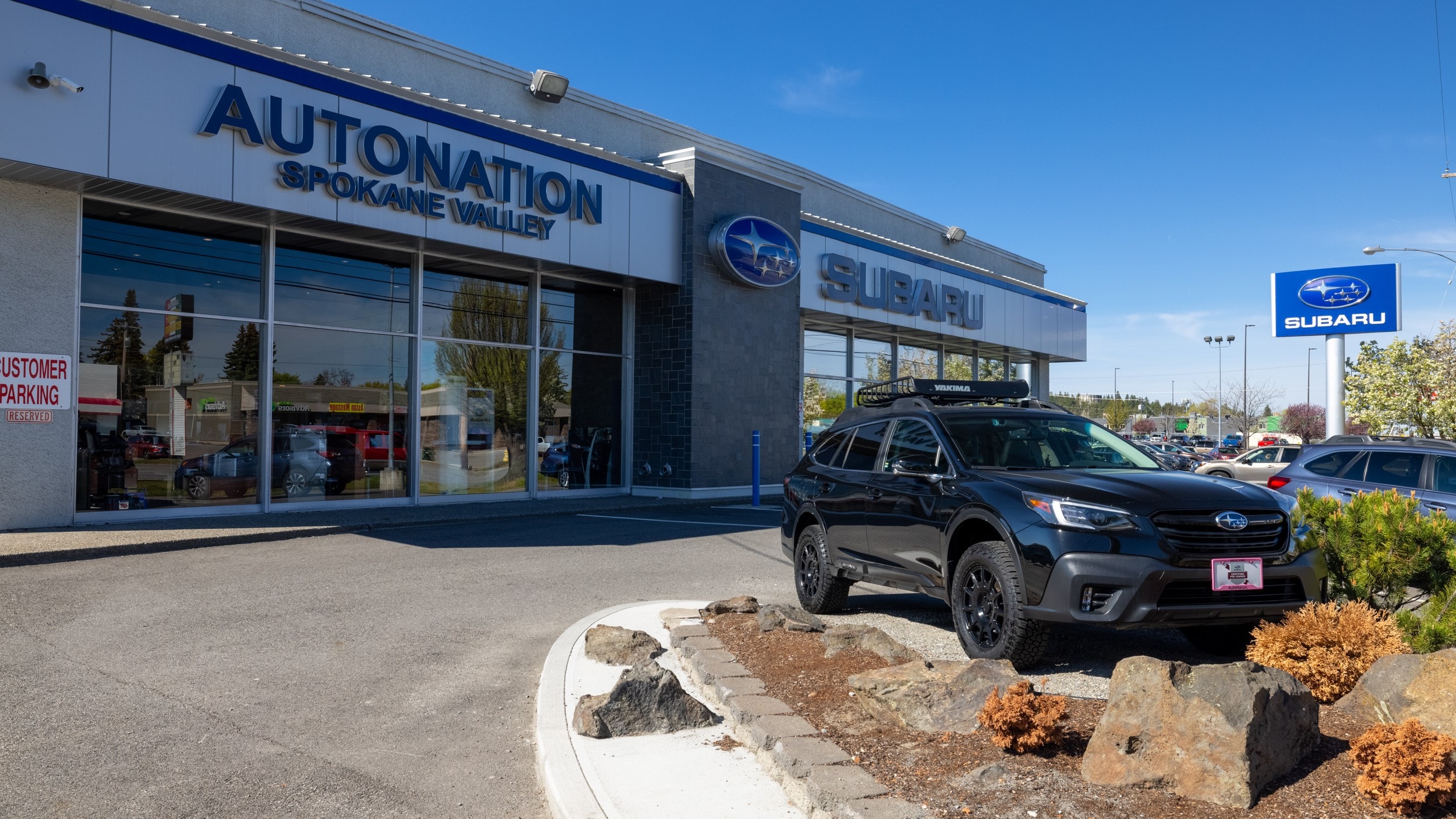 Exterior view of AutoNation Subaru Spokane Valley