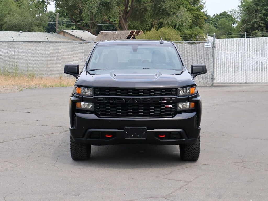 Used 2021 Chevrolet Silverado 1500 Custom Trail Boss Truck Crew Cab