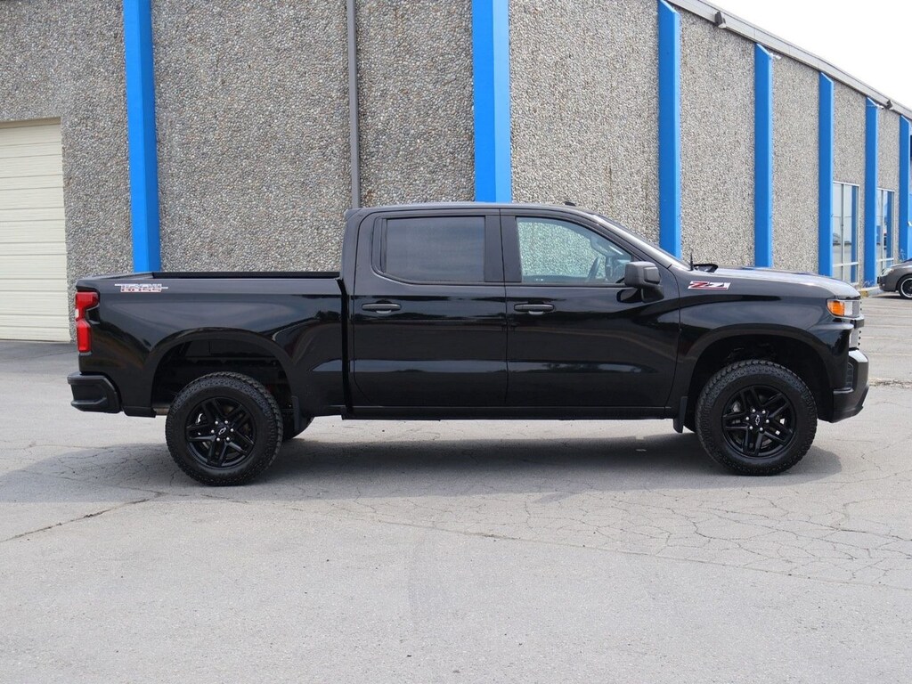 Used 2021 Chevrolet Silverado 1500 Custom Trail Boss Truck Crew Cab