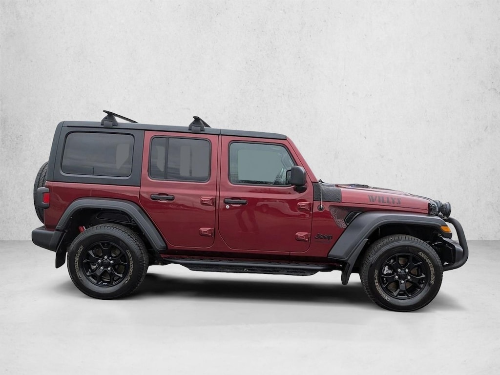 Used 2021 Jeep Wrangler Unlimited Willys SUV