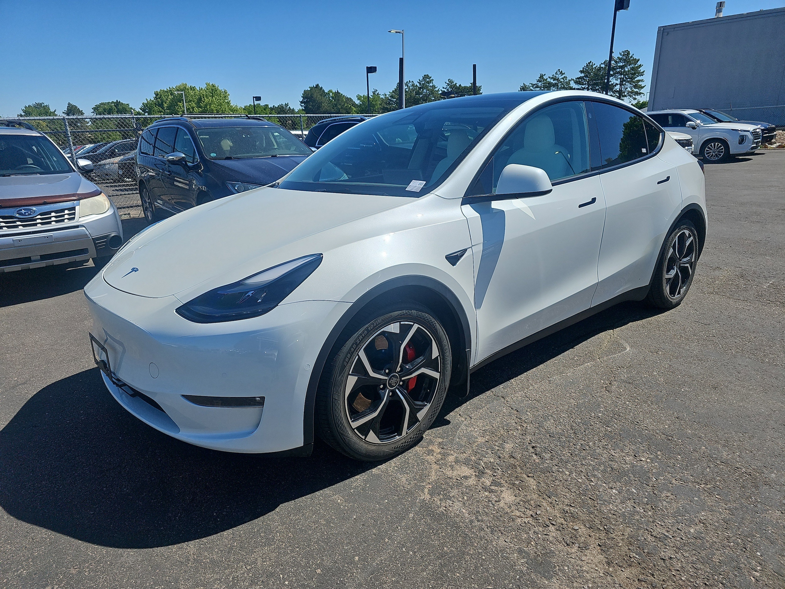 Used 2022 Tesla Model Y Performance with VIN 7SAYGDEF8NF417087 for sale in Centennial, CO