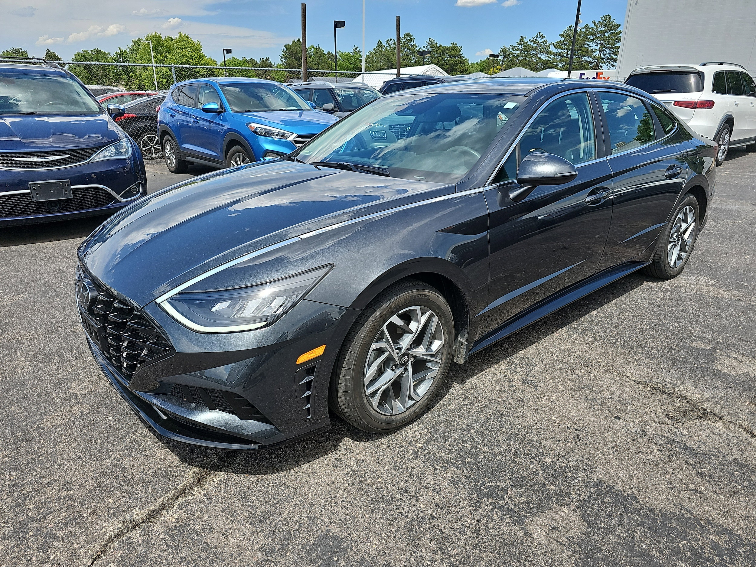 Certified 2022 Hyundai Sonata SEL with VIN KMHL64JA4NA218269 for sale in Centennial, CO