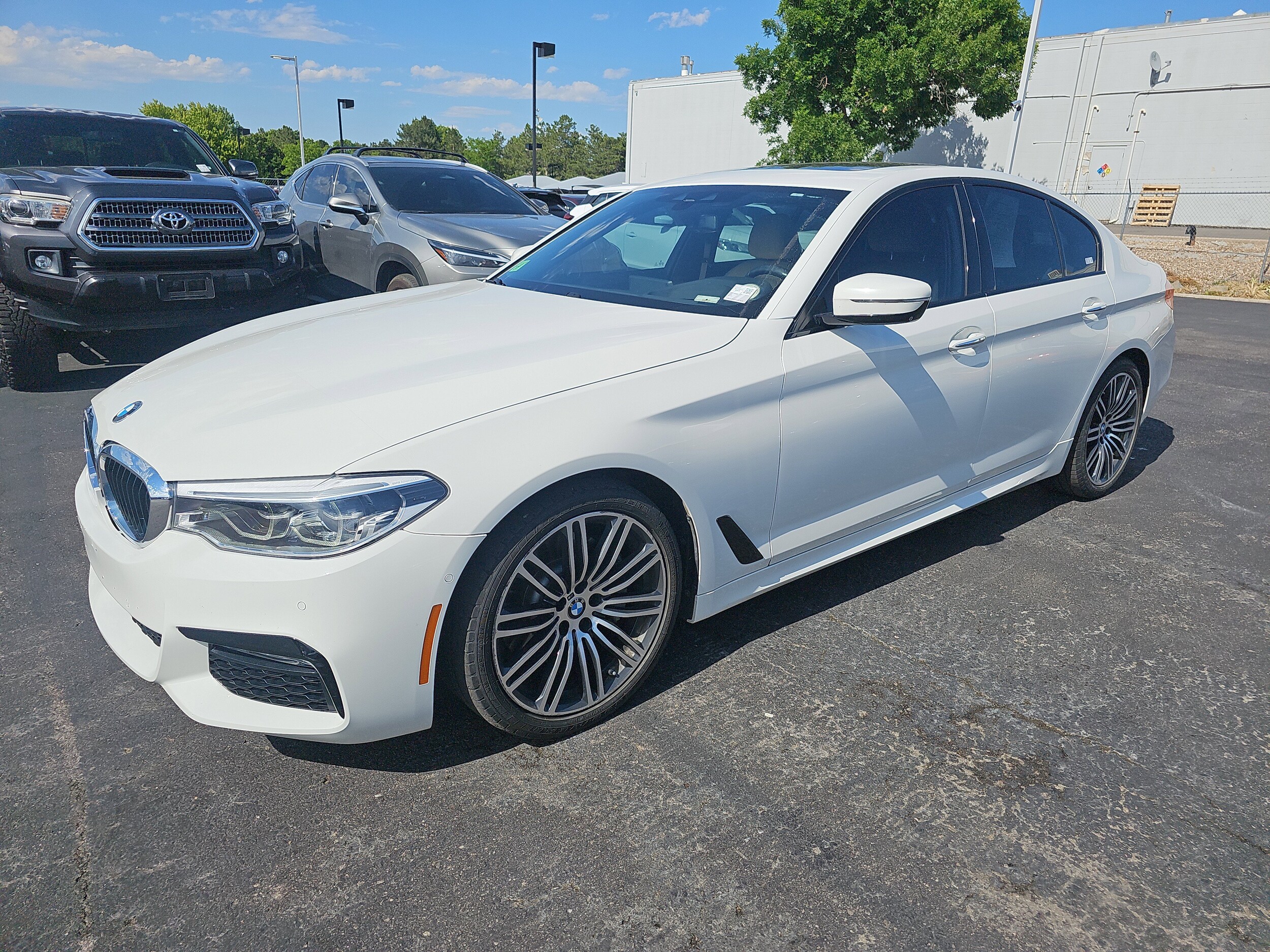 Used 2017 BMW 5 Series 540i with VIN WBAJE7C33HG887629 for sale in Centennial, CO