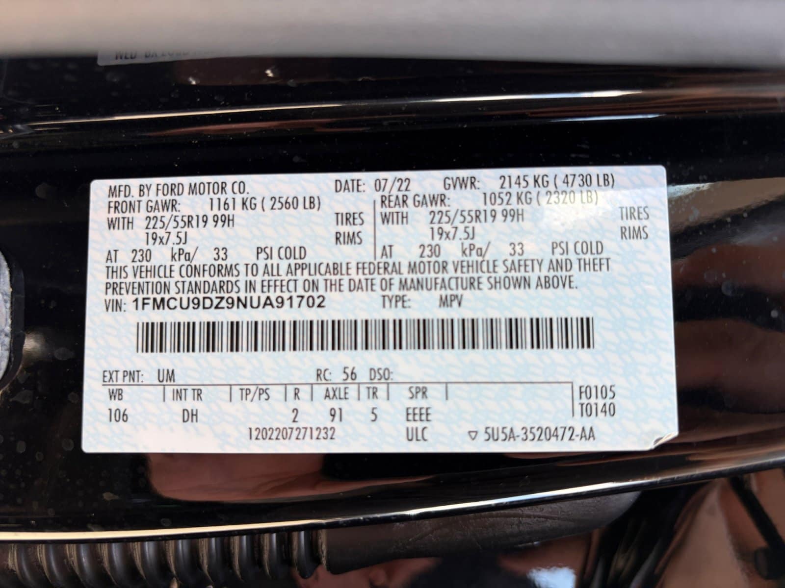 2022 Ford Escape Titanium - Photo 34