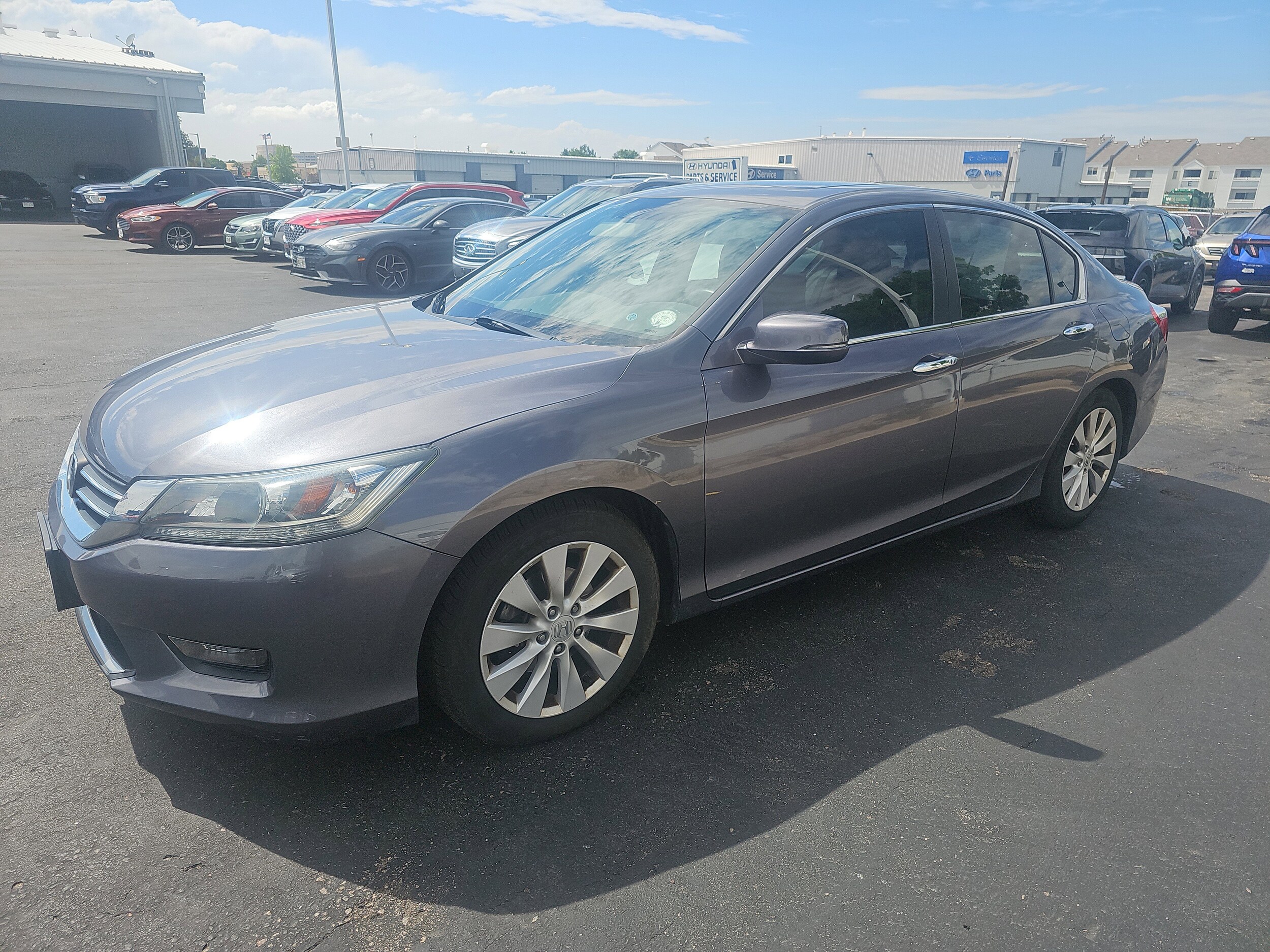 Used 2014 Honda Accord EX-L with VIN 1HGCR2F80EA294434 for sale in Centennial, CO