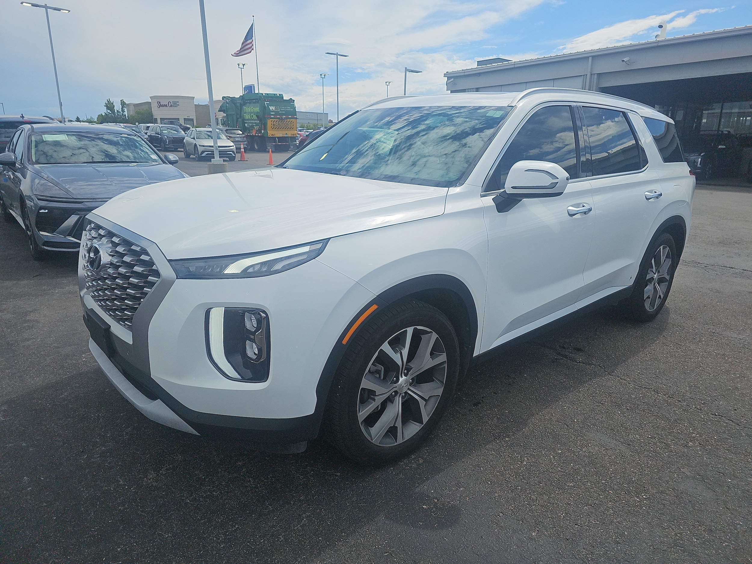 Certified 2022 Hyundai Palisade SEL with VIN KM8R4DHE0NU338223 for sale in Centennial, CO