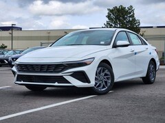 2026 Hyundai Elantra Hybrid Blue Sedan