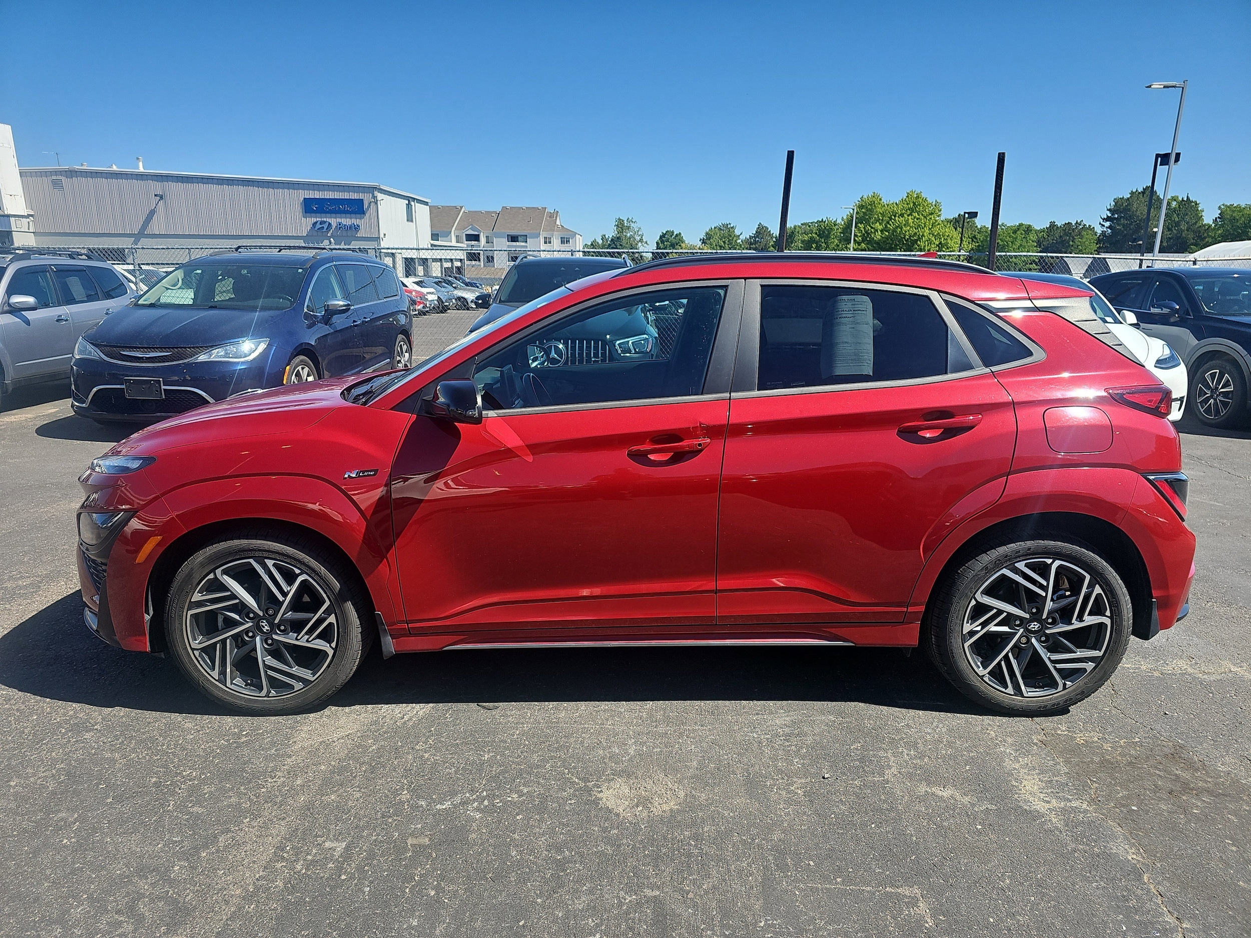 Certified 2022 Hyundai Kona N Line with VIN KM8K3CA33NU925524 for sale in Centennial, CO
