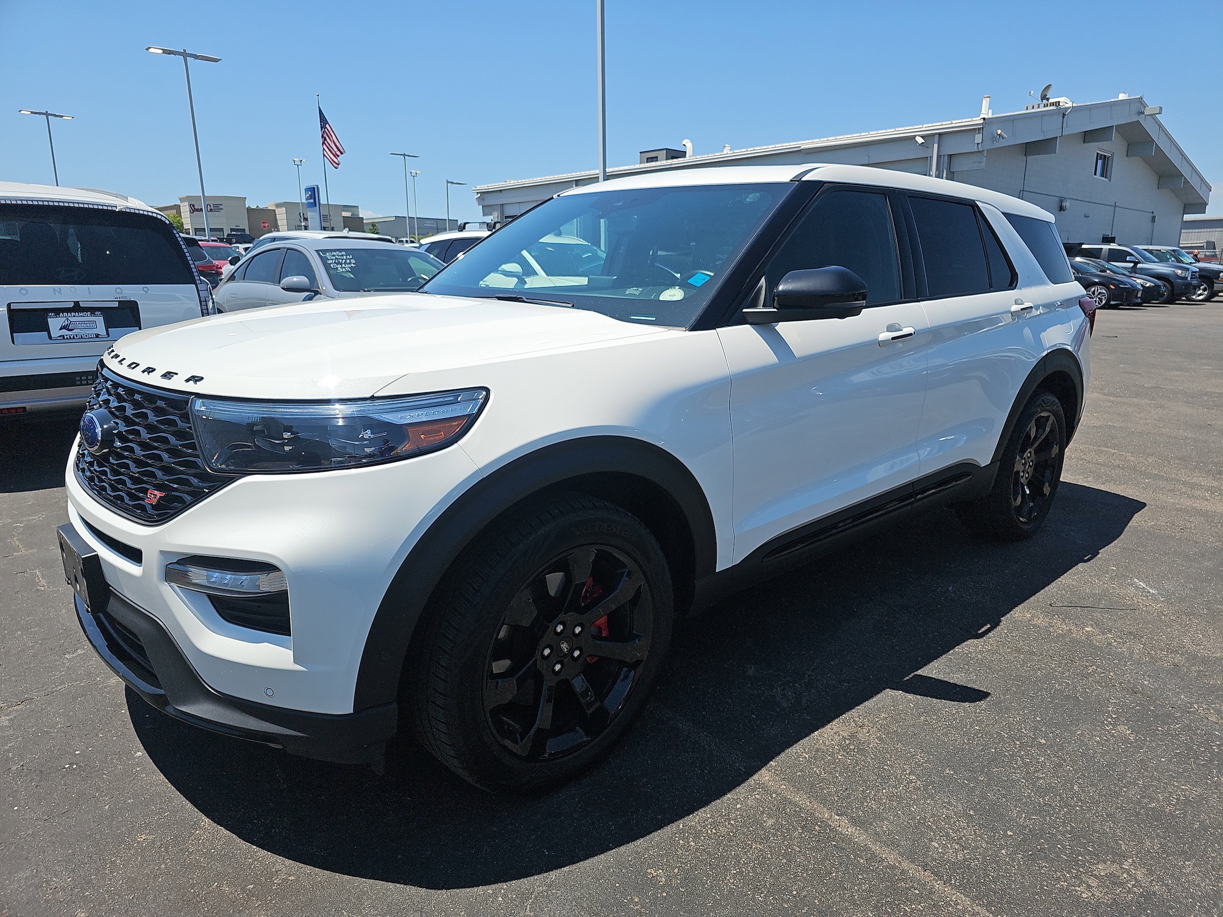 Used 2022 Ford Explorer ST with VIN 1FM5K8GC5NGA11133 for sale in Centennial, CO