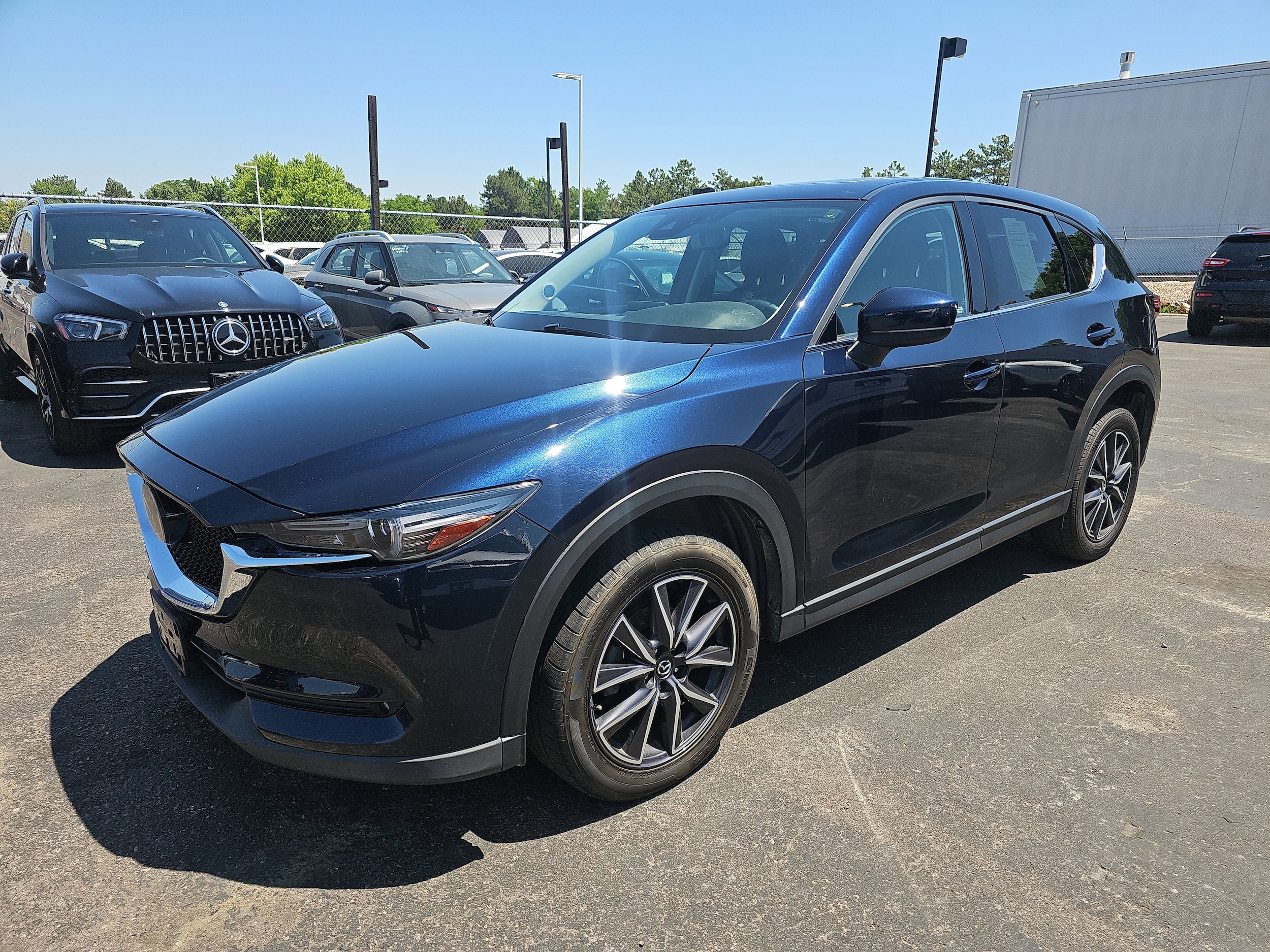 Used 2018 Mazda CX-5 Grand Touring with VIN JM3KFBDM7J1316434 for sale in Centennial, CO
