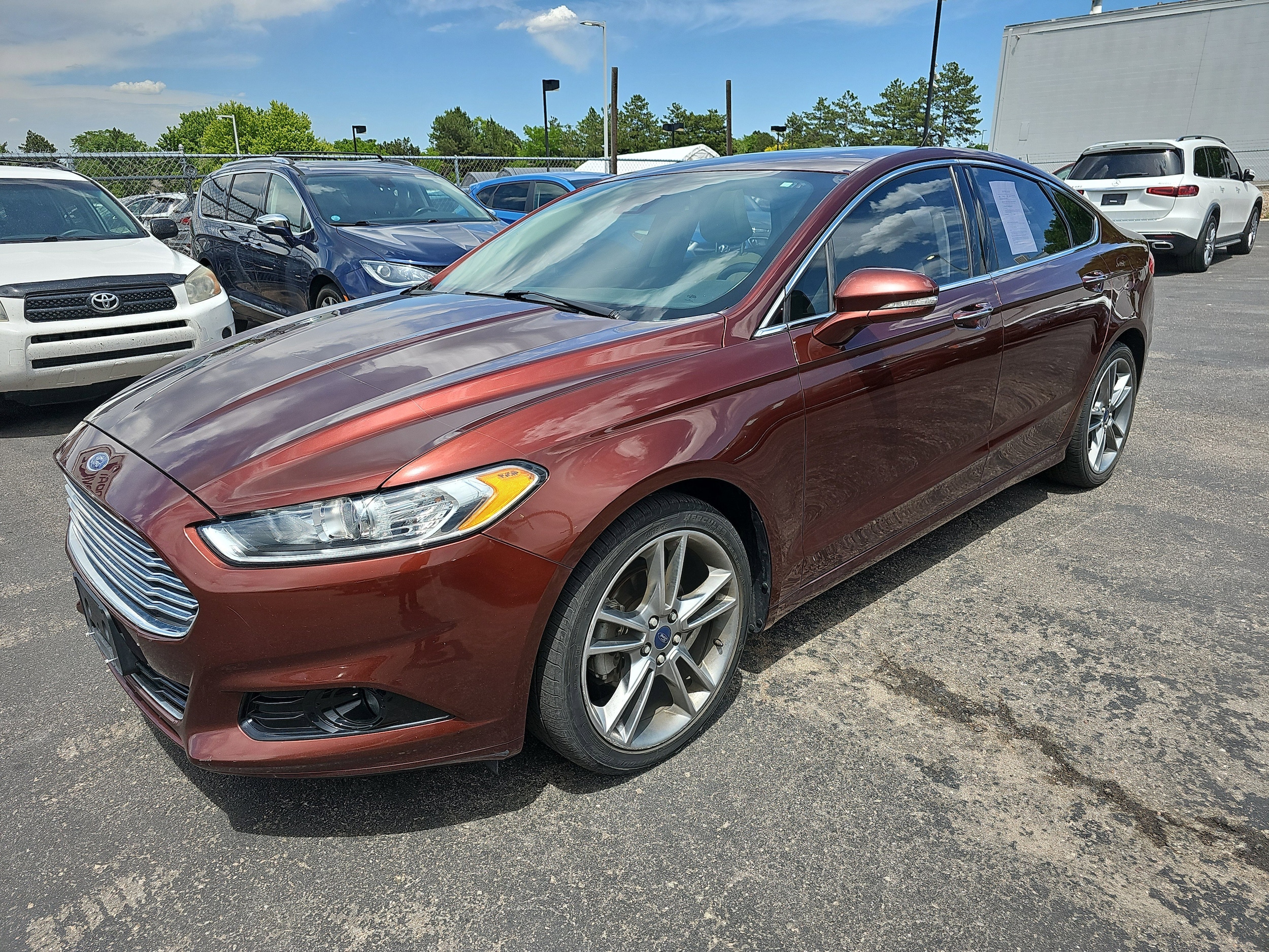 Used 2016 Ford Fusion Titanium with VIN 3FA6P0D92GR383387 for sale in Centennial, CO