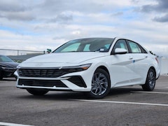 2026 Hyundai Elantra Hybrid Blue Sedan