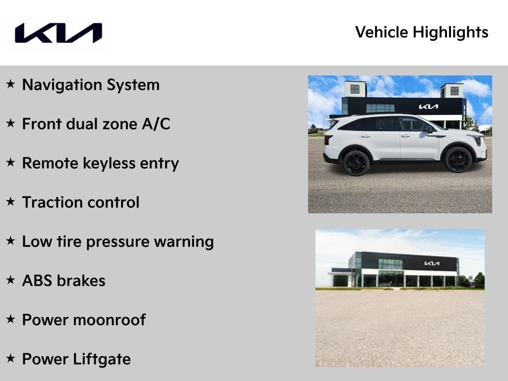 New 2026 Kia Sorento X-Line EX SUV