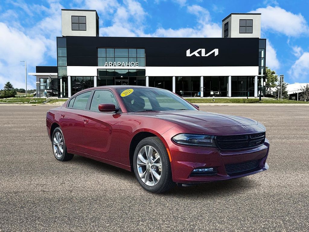 Used 2021 Dodge Charger SXT with VIN 2C3CDXJG5MH675810 for sale in Centennial, CO
