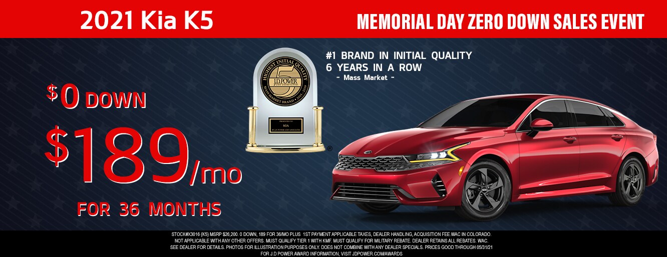 New KIA Specials near Denver l Centennial Deals at Arapahoe KIA