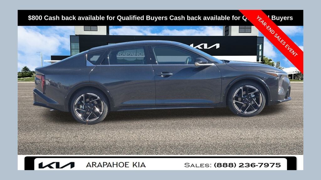 New 2025 Kia K4 GT-Line Sedan