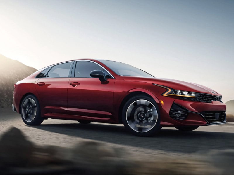 Check out the dynamic 2021 Kia K5 in Centennial Colorado