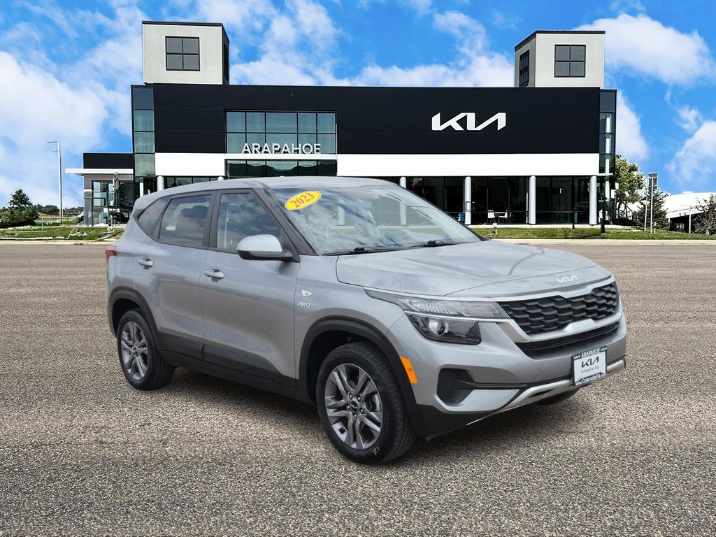 Certified 2023 Kia Seltos LX with VIN KNDEPCAA0P7417520 for sale in Centennial, CO