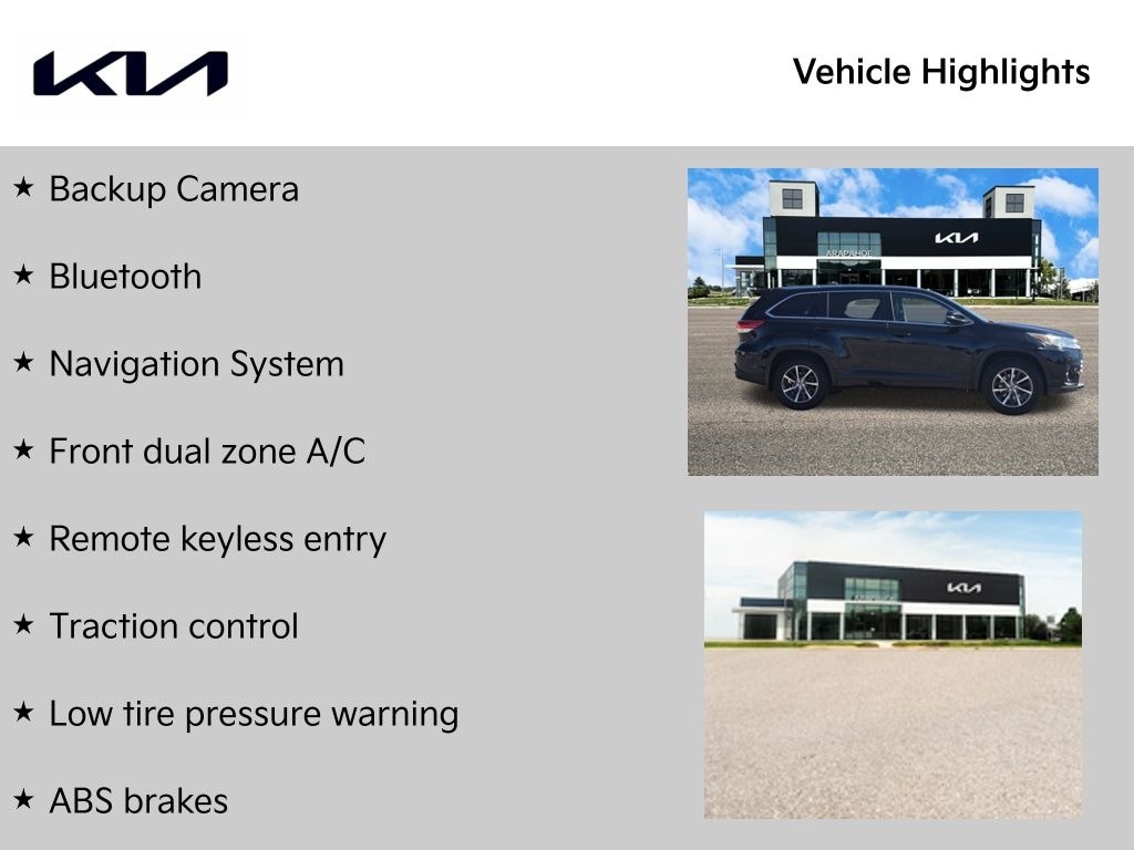 Certified 2018 Toyota Highlander XLE SUV