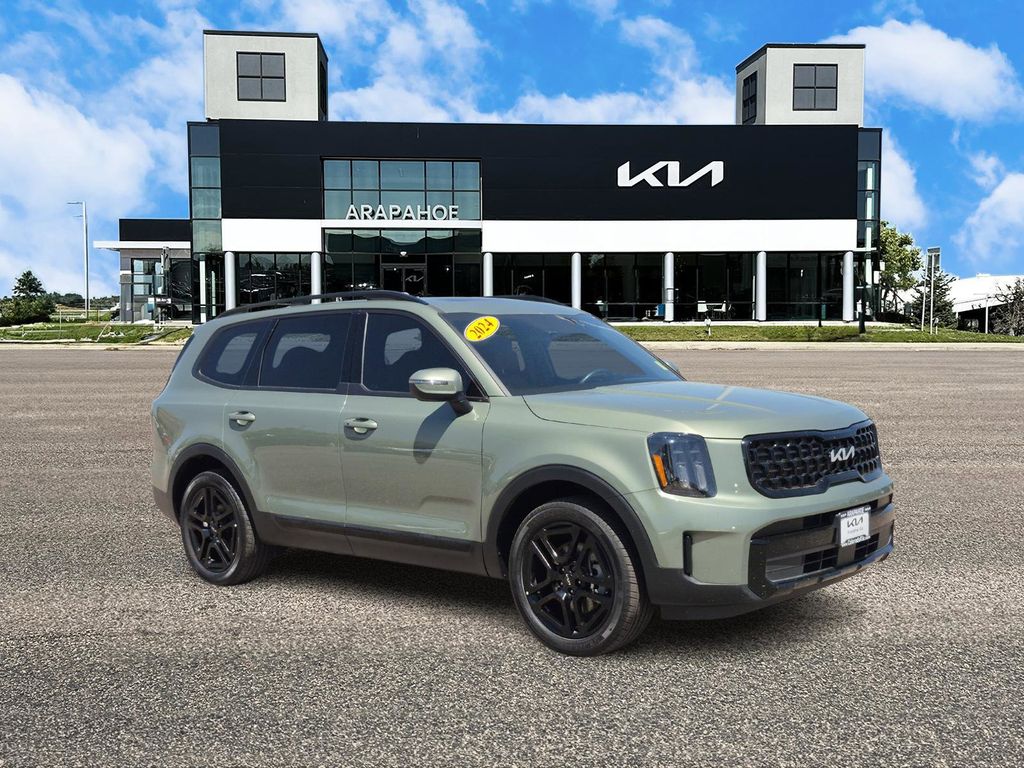 Certified 2024 Kia Telluride EX X-Line with VIN 5XYP3DGC4RG440002 for sale in Centennial, CO