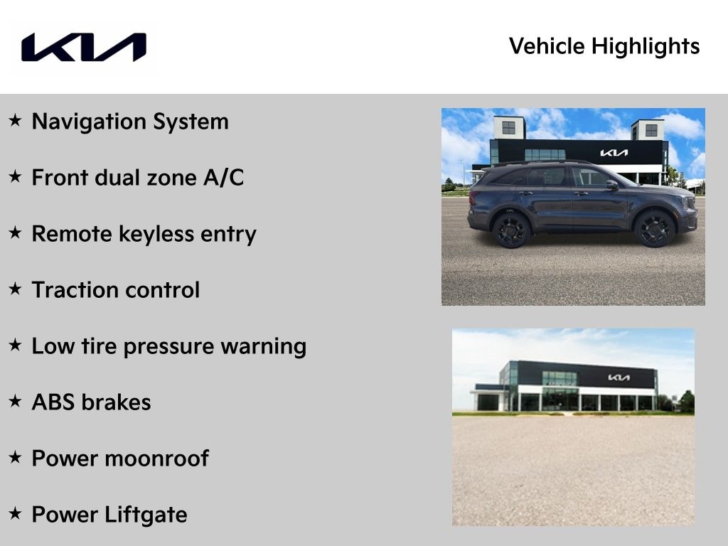 New 2026 Kia Sorento X-Line SX SUV