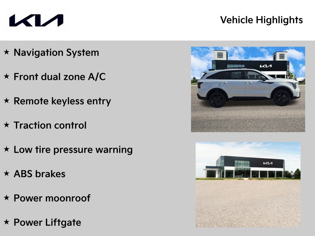 New 2026 Kia Sorento X-Line SX SUV