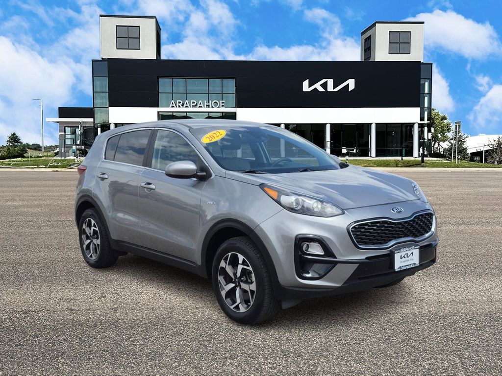 Certified 2022 Kia Sportage LX with VIN KNDPMCAC1N7006952 for sale in Centennial, CO