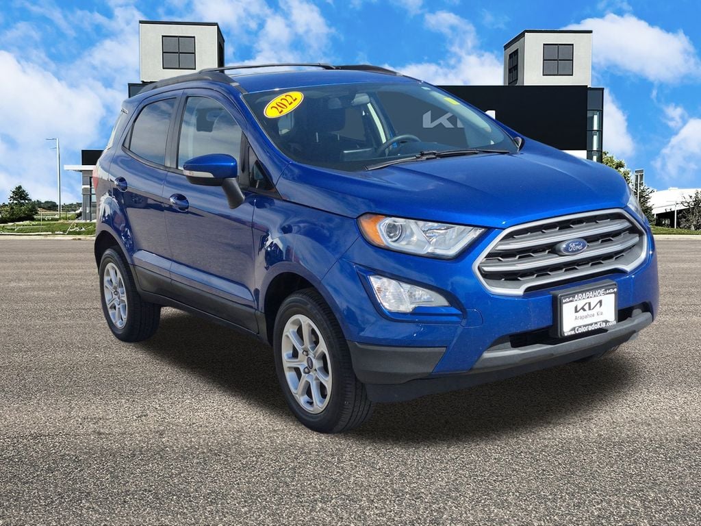 Certified 2022 Ford EcoSport SE SUV