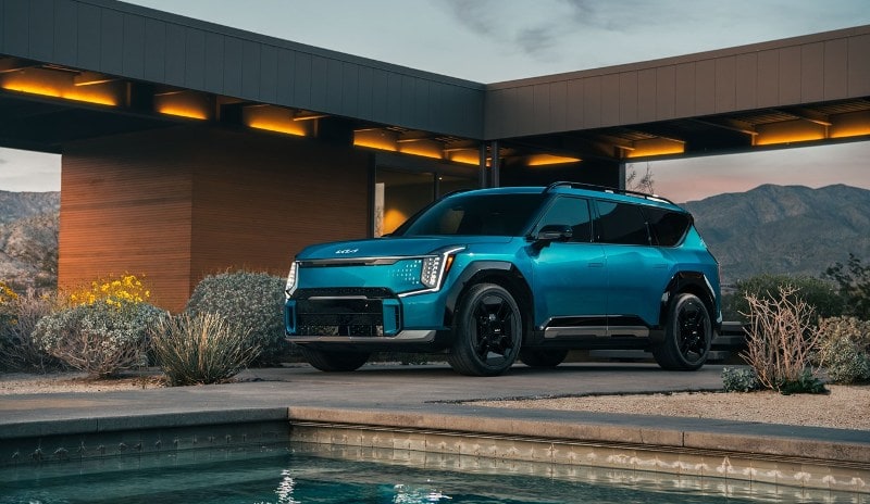 Arapahoe Kia - Inside the Luxurious Interior of the 2024 Kia EV9 near Parker CO