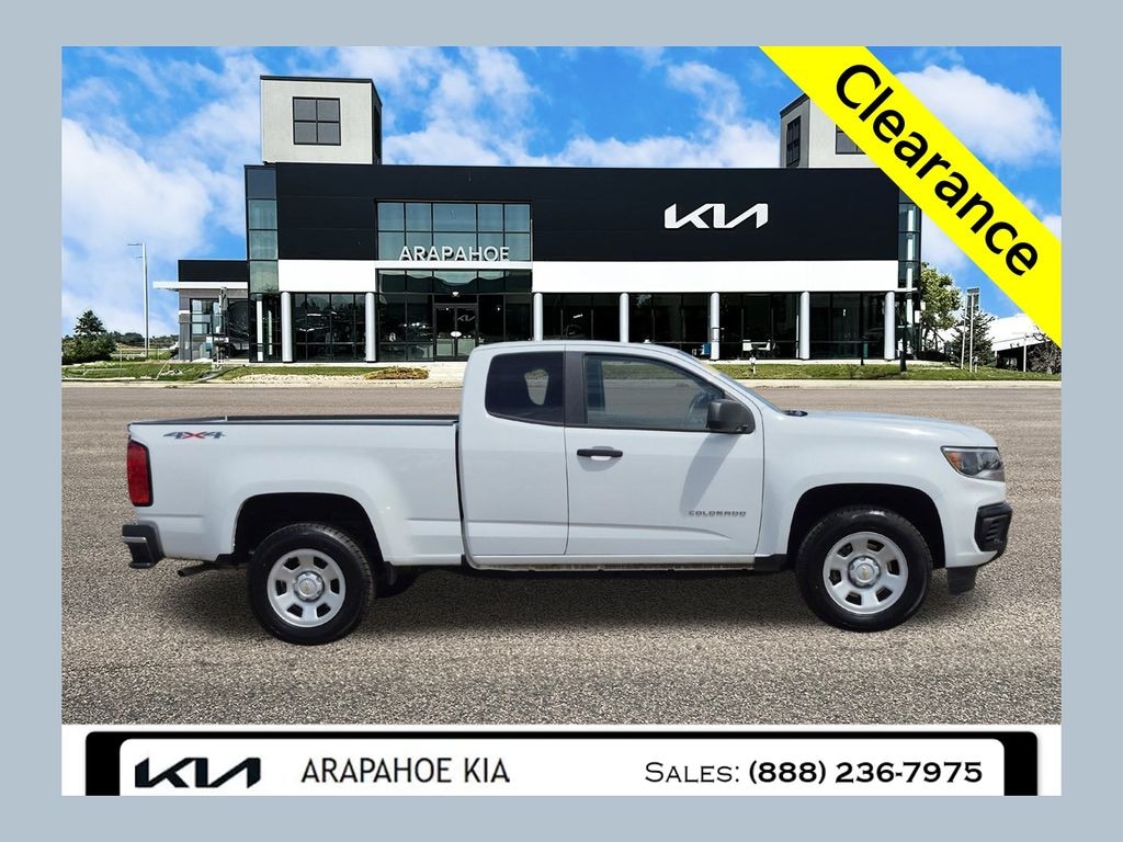Certified 2021 Chevrolet Colorado Work Truck Truck