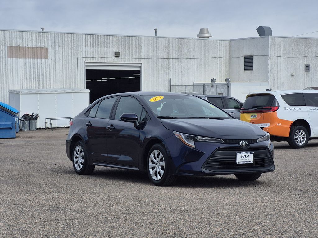 Certified 2024 Toyota Corolla LE with VIN 5YFB4MDE0RP132723 for sale in Northfield, Minnesota