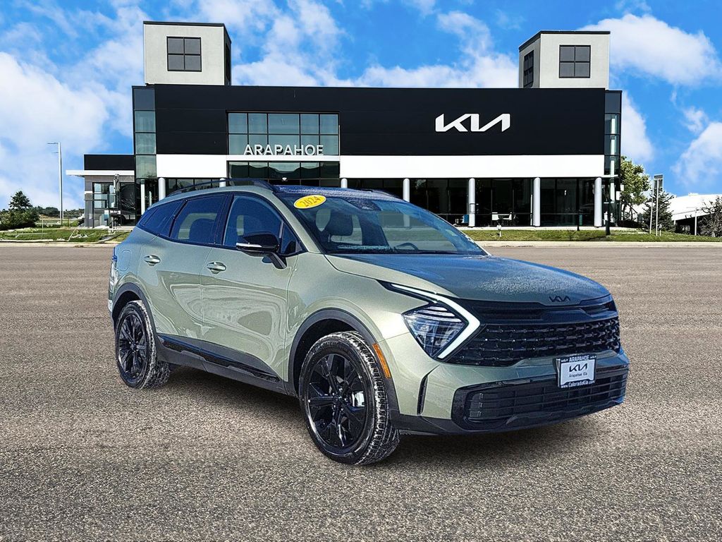Certified 2025 Kia Sportage X-Line with VIN KNDPYDDH7S7196026 for sale in Centennial, CO