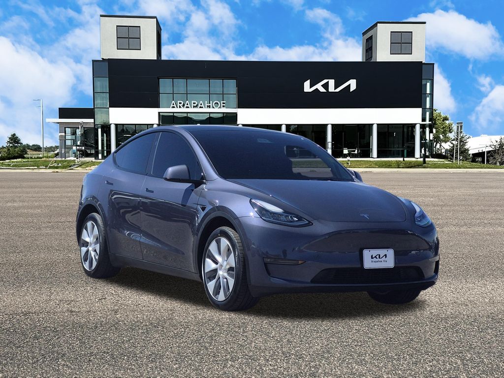 Used 2023 Tesla Model Y Long Range with VIN 7SAYGDEE7PA156560 for sale in Centennial, CO