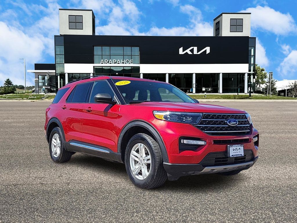 Used 2020 Ford Explorer XLT with VIN 1FMSK8DH3LGB99408 for sale in Centennial, CO