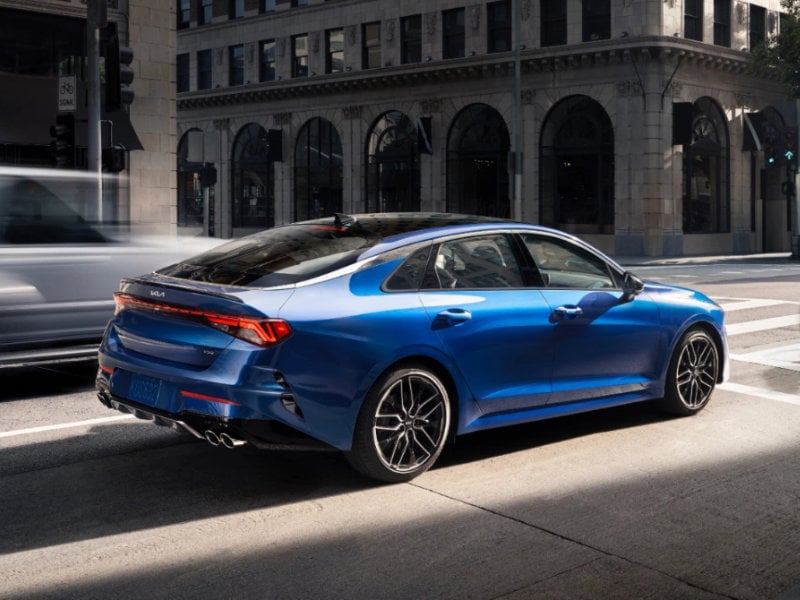 Test drive the turbocharged 2024 Kia K5 near Littleton CO