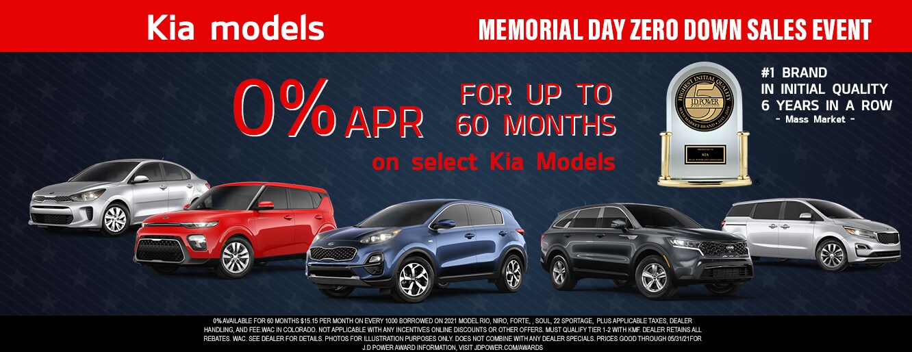 New KIA Specials near Denver l Centennial Deals at Arapahoe KIA