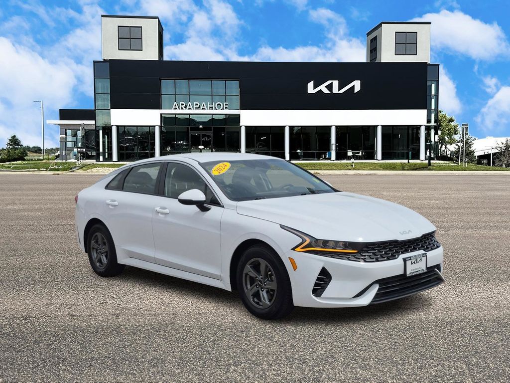 Certified 2024 Kia K5 LXS with VIN 5XXG14J2XRG229834 for sale in Centennial, CO