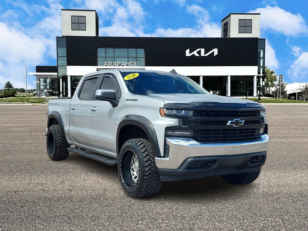 Used 2020 Chevrolet Silverado 1500 LT with VIN 1GCUYDED3LZ155493 for sale in Centennial, CO