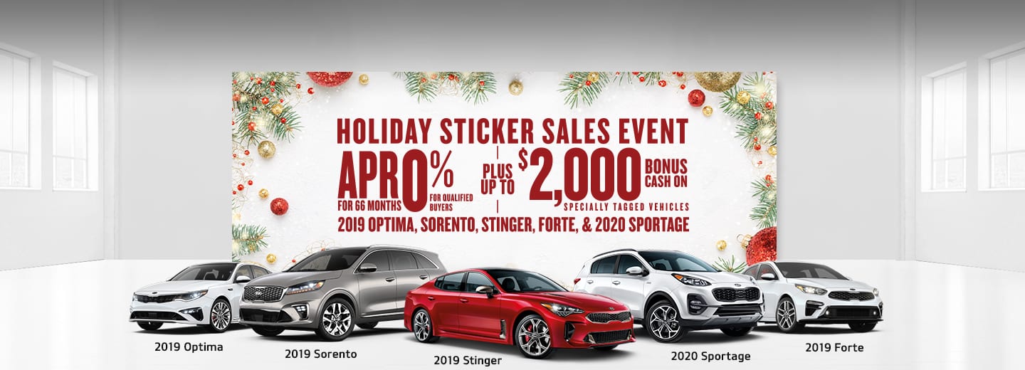 Save Big at the Kia Holiday Sticker Sales Event in Centennial CO