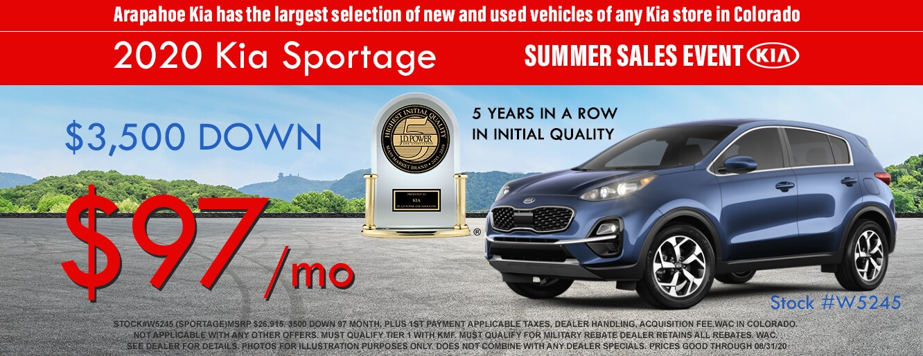 New KIA Specials l Denver Area in Centennial CO l Arapahoe KIA
