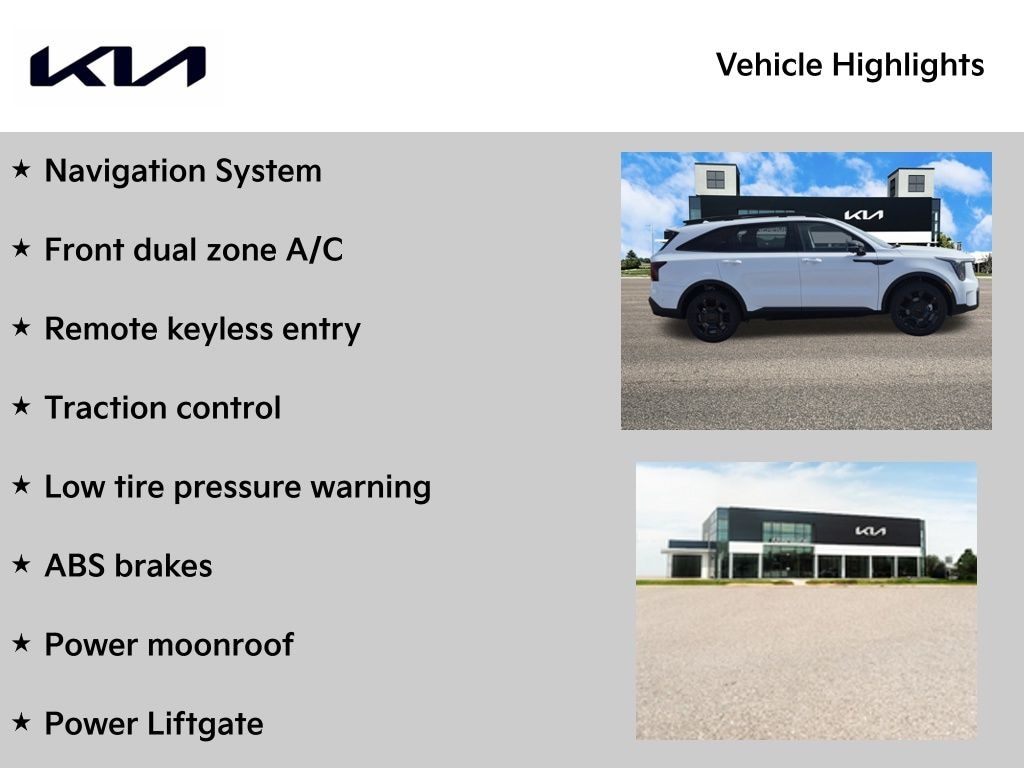 New 2026 Kia Sorento X-Line SX SUV