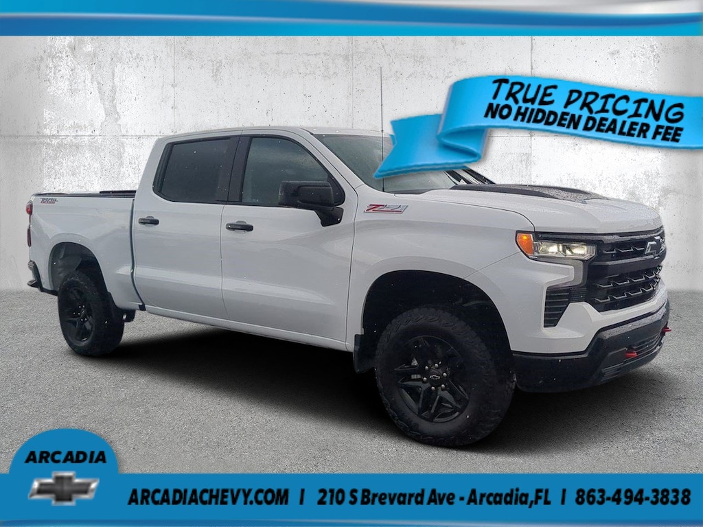 Used 2024 Chevrolet Silverado 1500 LT Trail Boss 4WD Crew Cab 147 LT Trail Boss