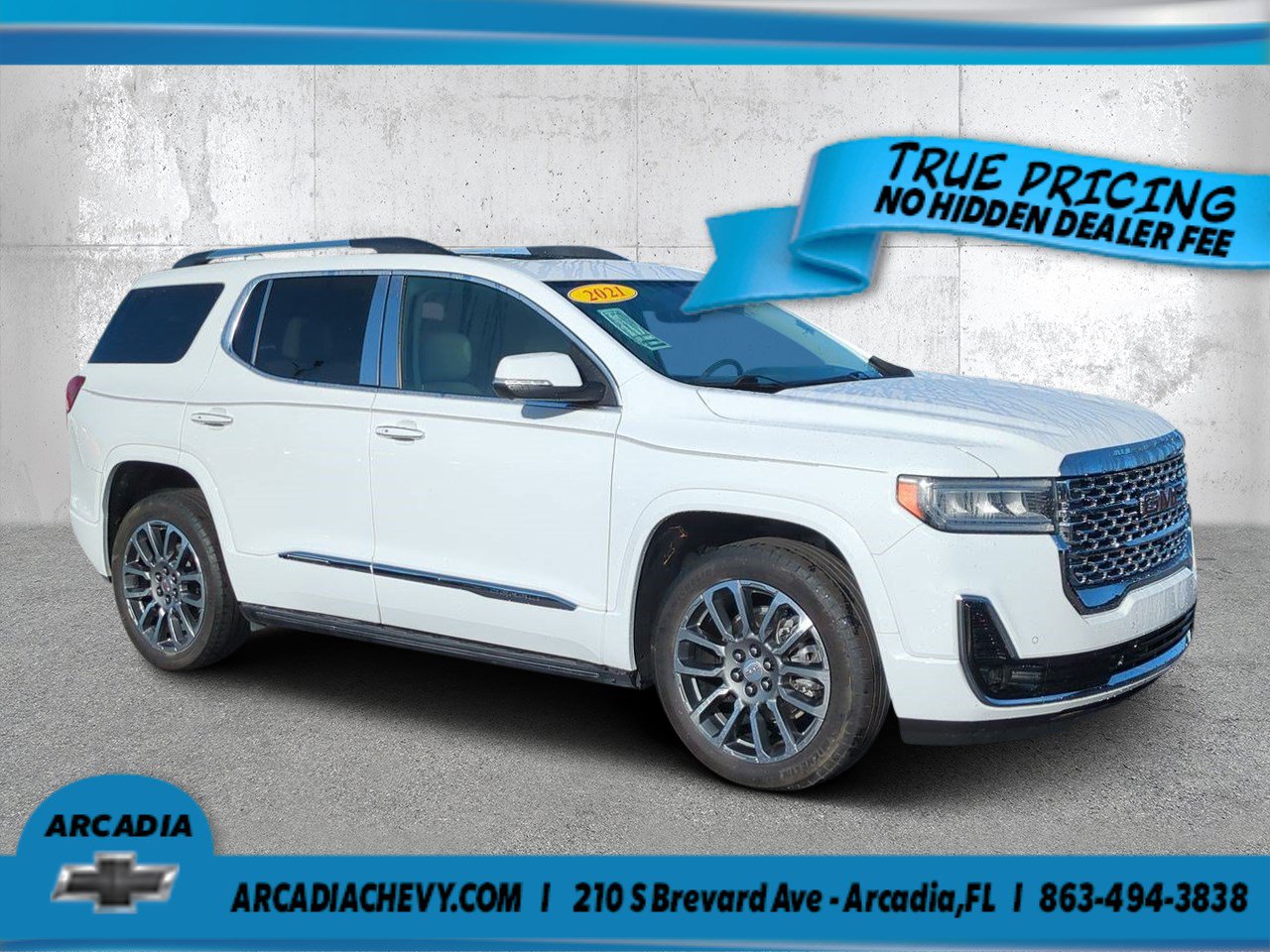 Used 2021 GMC Acadia Denali FWD Denali