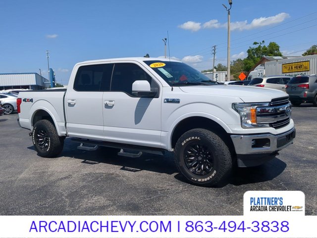 Used 2020 Ford F-150 Lariat with VIN 1FTEW1E49LFA20741 for sale in Labelle, FL