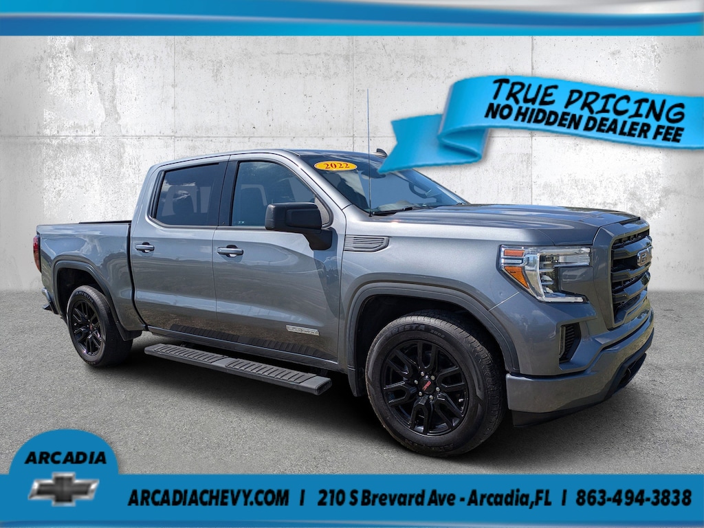 Used 2022 GMC Sierra 1500 Limited Elevation 2WD Crew Cab 147 Elevation
