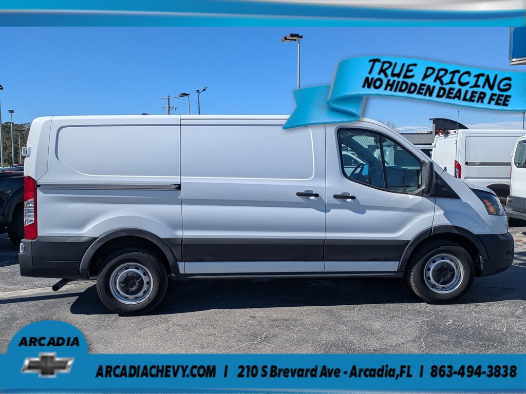 Used 2024 Ford Transit Cargo Van 130 RWD T-150 130 Low Rf 8670 GVWR RWD