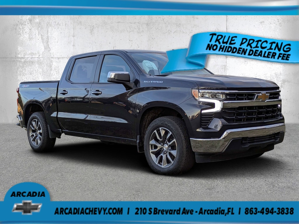 Used 2024 Chevrolet Silverado 1500 LT 4WD Crew Cab 147 LT w/2FL