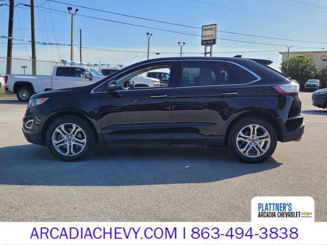 Used 2018 Ford Edge Titanium with VIN 2FMPK4K98JBC34300 for sale in Labelle, FL