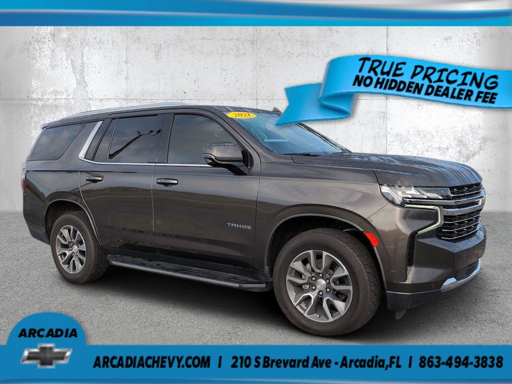 Used 2021 Chevrolet Tahoe LT 2WD LT